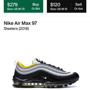 Nike AIRMAX 97 - Steelers